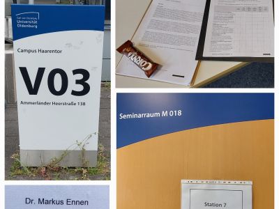 OSCE-Prüfungen von Studierenden an der Uni Oldenburg